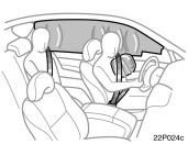 Toyota Prius: SRS airbags. The SRS (Supplemental Restraint System)side airbags and curtain shield airbagsare designed to provide furtherprotection for the driver, front passengerand rear outboard passengers inaddition to the primary safety protectionprovided by the seat belts.
